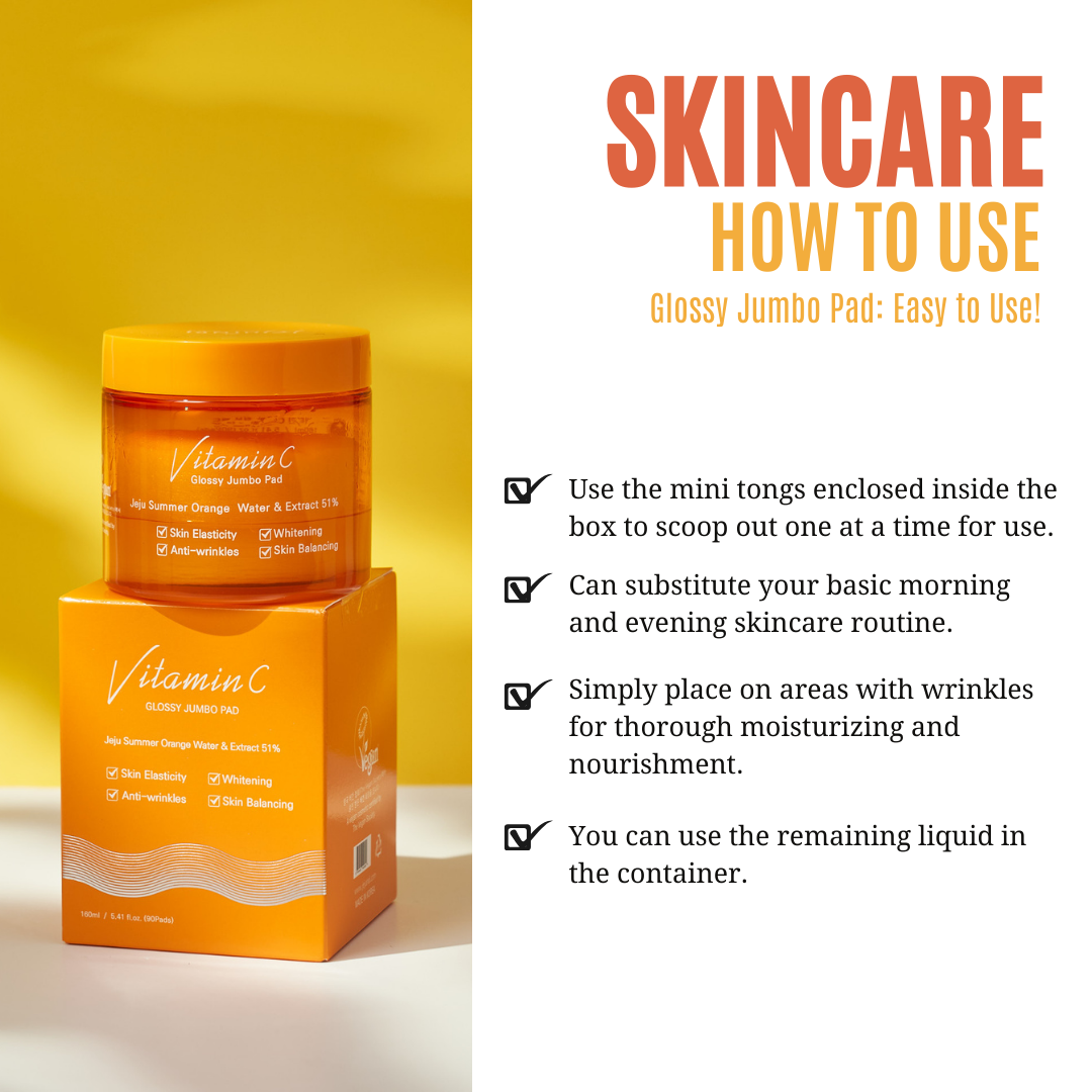Jeju-Indi-Vitamin-C-Glossy-Jumbo-Pad-160Ml – beauty &amp; skincare essential for daily radiance