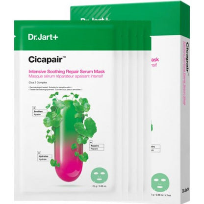 Dr-Jart-Cicapair™-Sensitive-Skin-Serum-Face-Mask-For-Redness-5-Sheets – beauty &amp; skincare essential for daily radiance