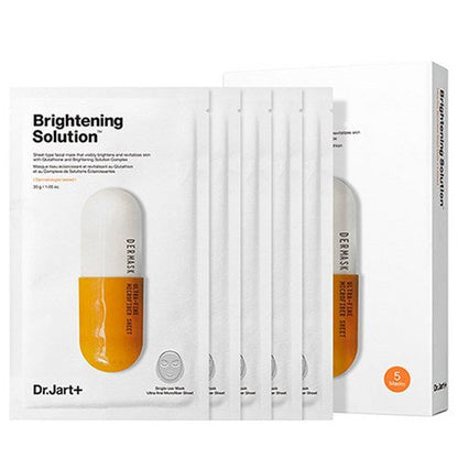 Dr-Jart-Dermask-Brightening-Solution-Face-Mask-5-Sheets – beauty &amp; skincare essential for daily radiance