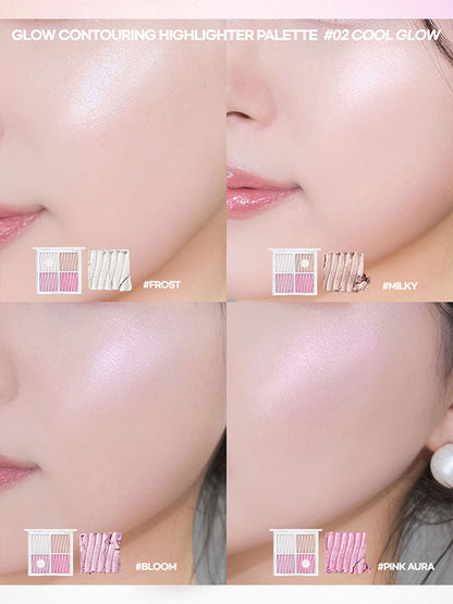 Wakemake-Glow-Contouring-Highlighter-Palette-7-8G – beauty &amp; skincare essential for daily radiance