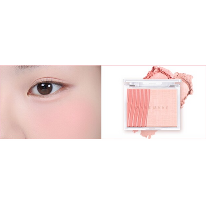 Wakemake-Sheer-Layering-Dual-Blusher-5-Colours – beauty &amp; skincare essential for daily radiance