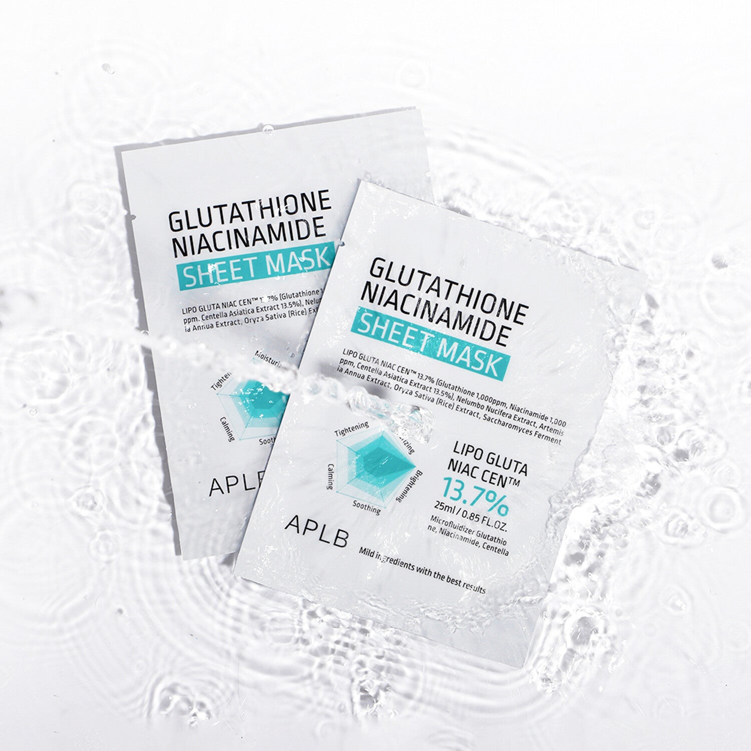 Aplb-Glutathioine-Niacinamide-Sheet-Mask-25Ml-10Ea – beauty &amp; skincare essential for daily radiance