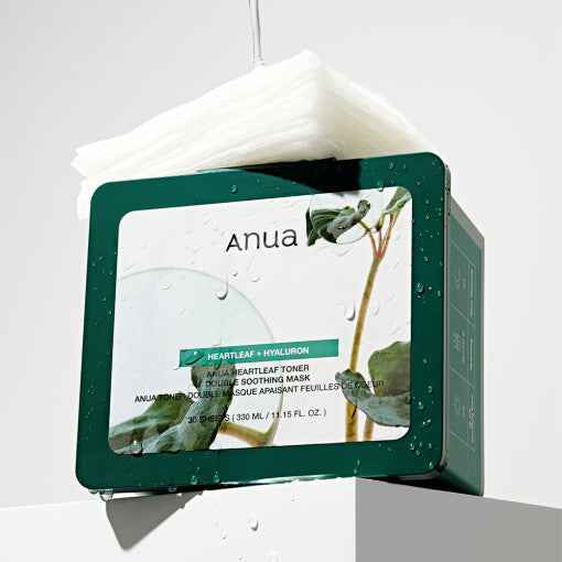 Anua Heartleaf Toner Double Soothing Mask 30 Sheets(330Ml) – beauty &amp; skincare essential for daily radiance