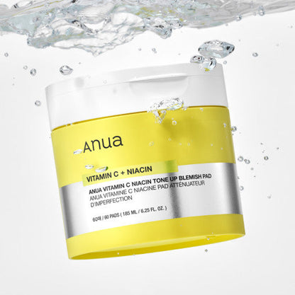 Anua-Vitamin-C-Niacin-Tone-Up-Blemish-Pad-60-Pads185Ml – beauty &amp; skincare essential for daily radiance