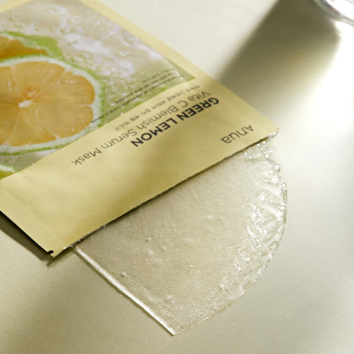 Anua-Green-Lemon-Vita-C-Blemish-Serum-Mask-25Ml-X-10Ea – beauty &amp; skincare essential for daily radiance