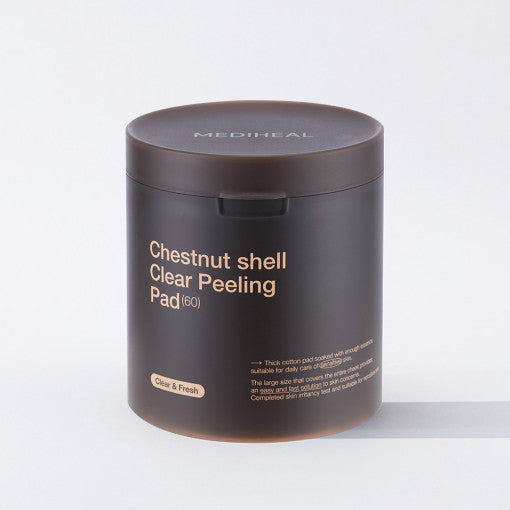 Mediheal Chestnut Shell Clear Peeling Pad (60 Pads) – beauty &amp; skincare essential for daily radiance