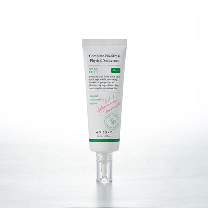 Axis-Y Complete No-Stress Physical Sunscreen V.3 50Ml – beauty &amp; skincare essential for daily radiance