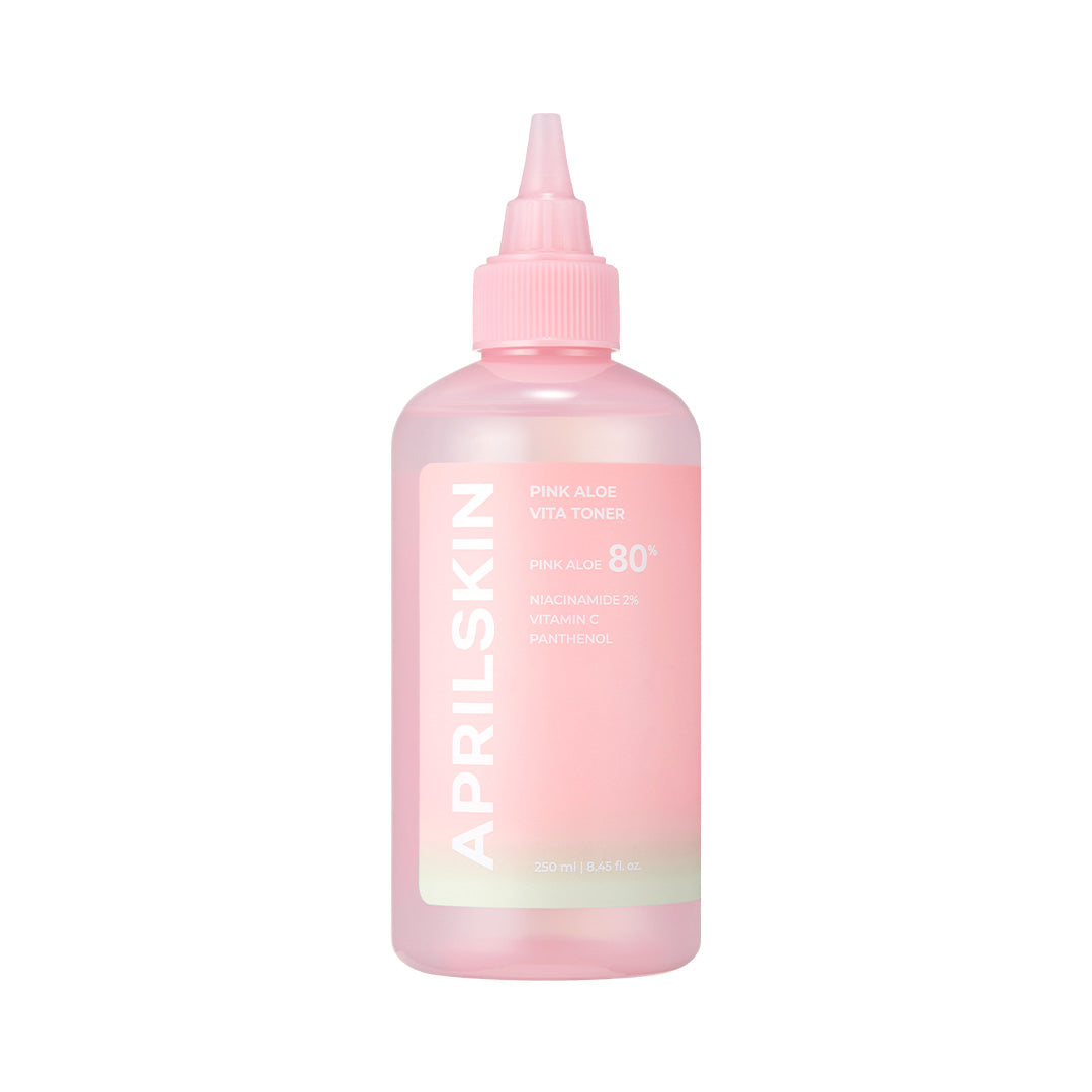 Aprilskin-Pink-Aloe-Vitamin-C-Soothing-Brightening-Toner-250Ml – beauty &amp; skincare essential for daily radiance