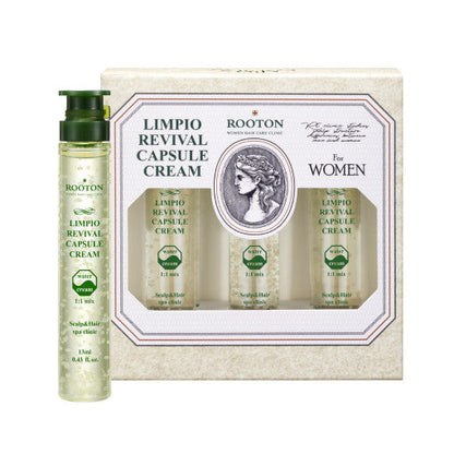 Rooton-Limpio-Capsule-Regeneration-Cream-Hair-Pack-13Ml-X-6Ea – beauty &amp; skincare essential for daily radiance