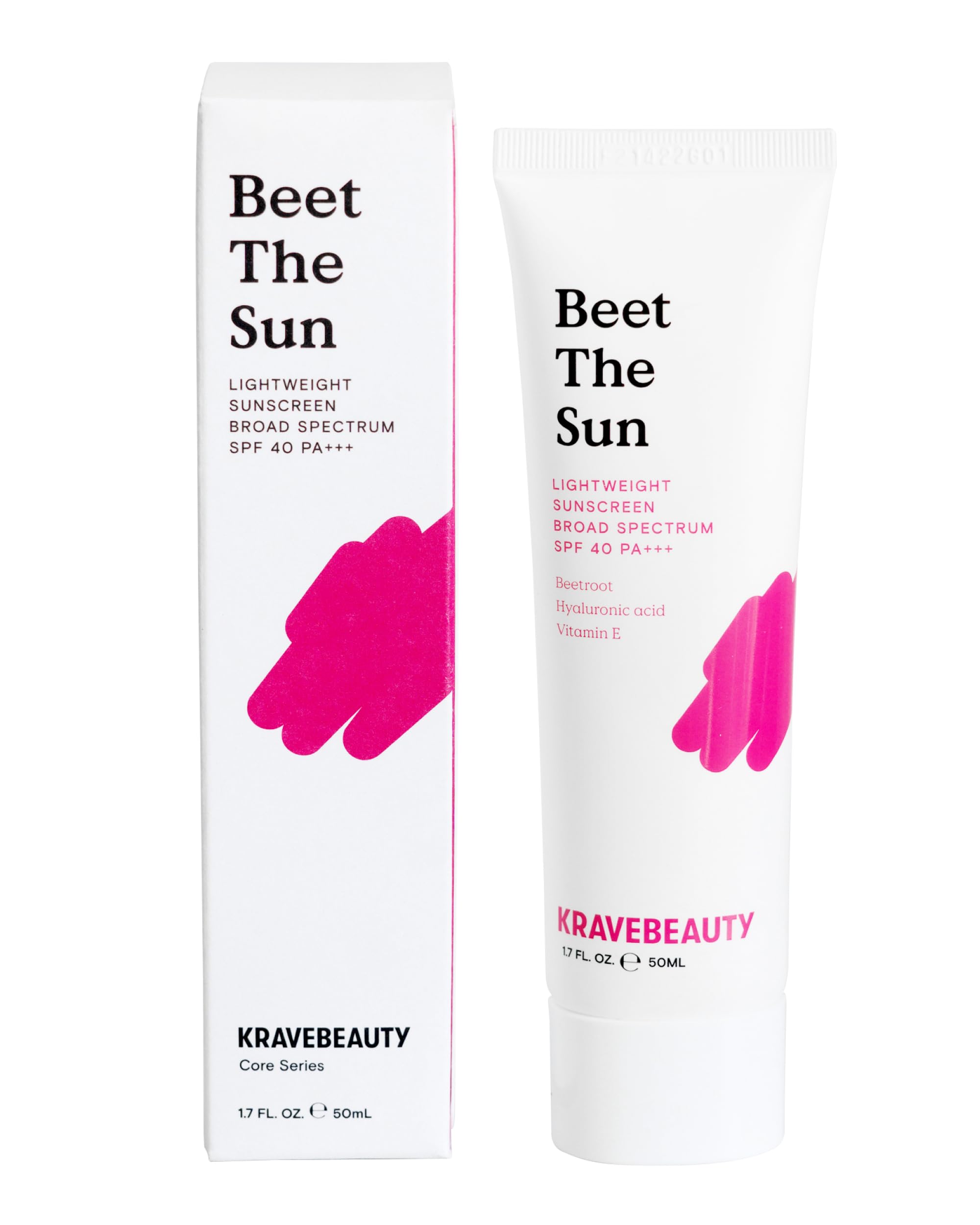 KraveBeauty Beet The Sun SPF 40 PA+++ 50ml - All Day Pretty Korean Beauty krave beauty