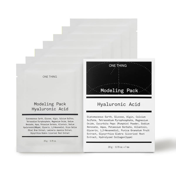 ONE THING Modelling Pack 20g X7ea #Hyaluronic Acid