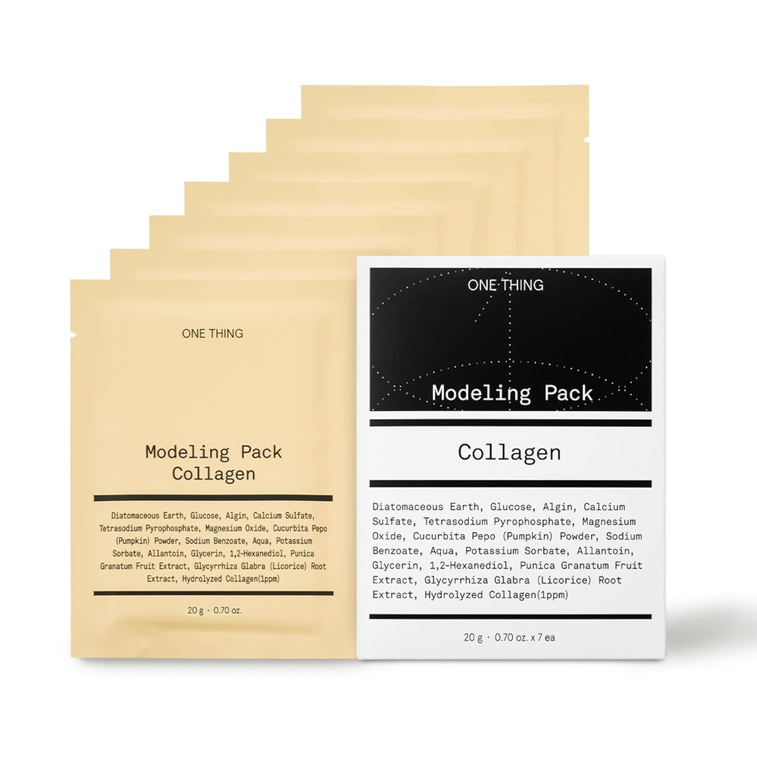 One-Thing-Modelling-Pack-20Gx7Ea-Collagen – beauty &amp; skincare essential for daily radiance