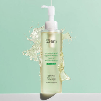 make p:rem Safe Me. Relief Moisture Cleansing Oil 210ml - All Day Pretty Korean Beauty make prem