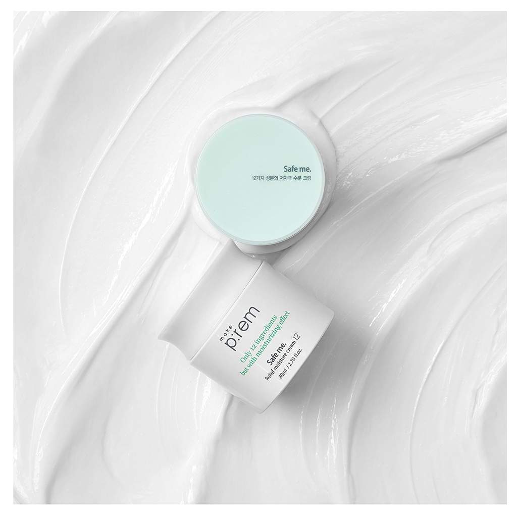 make p:rem Safe Me. Relief Moisture Cream 12 80ml - All Day Pretty Korean Beauty make prem