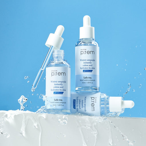 make p:rem Safe Me. Relief Watery Ampoule 50ml