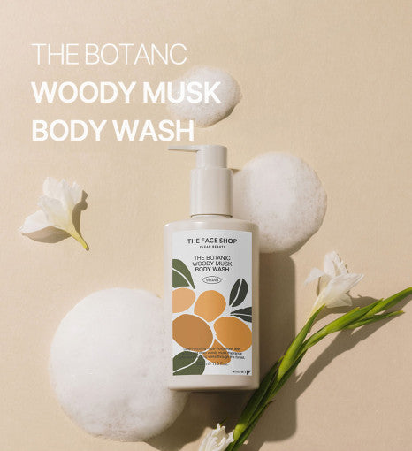 The-Face-Shop-The-Botanic-Woody-Musk-Body-Wash-350Ml – beauty &amp; skincare essential for daily radiance