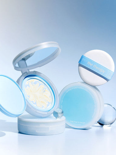 THE FACE SHOP: The Therapy Vegan Moisture Blending Sun Pact SPF 50+ PA++++ 14gX2ea