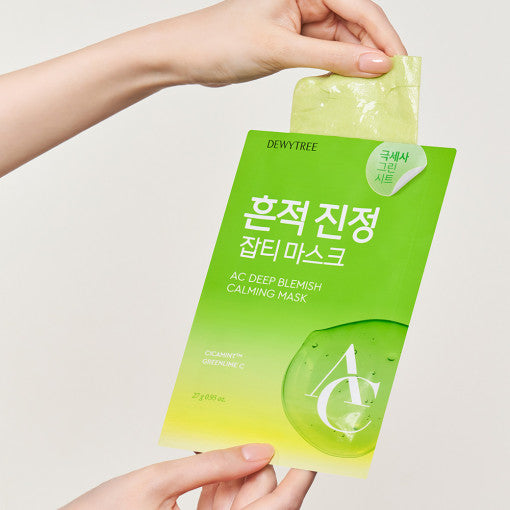 Dewytree-Ac-Deep-Blemish-Calming-Mask-Sheet-27Gx10Ea – beauty &amp; skincare essential for daily radiance
