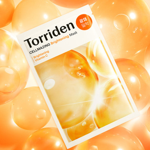 Torriden-Cellmazing-Vita-C-Brightening-Mask-Sheet-26Ml-X-10Ea – beauty &amp; skincare essential for daily radiance