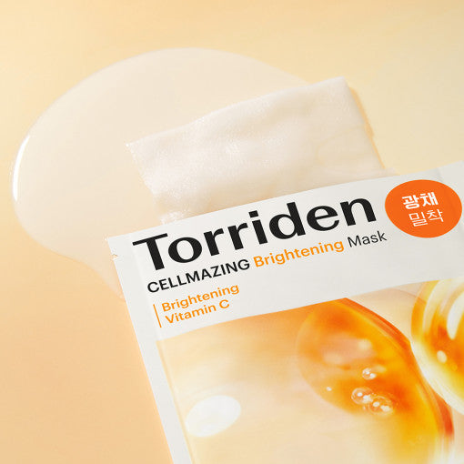 Torriden-Cellmazing-Vita-C-Brightening-Mask-Sheet-26Ml-X-10Ea – beauty &amp; skincare essential for daily radiance