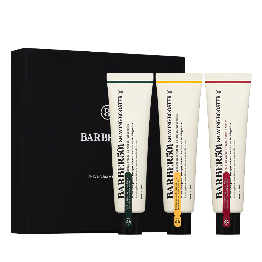 Barber501-Shaving-Booster-Balm-3-Types-Set-66Ml-X-3Ea – beauty &amp; skincare essential for daily radiance