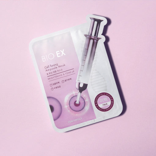 Tonymoly Bio Ex Cell Toning Ampoule Mask Set 30G X 10Ea – beauty &amp; skincare essential for daily radiance