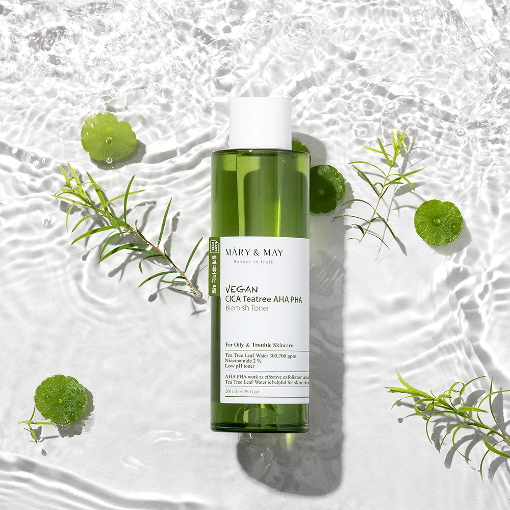 Mary-May-Vegan-Cica-Tea-Tree-Aha-Pha-Blemish-Toner-200Ml – beauty &amp; skincare essential for daily radiance