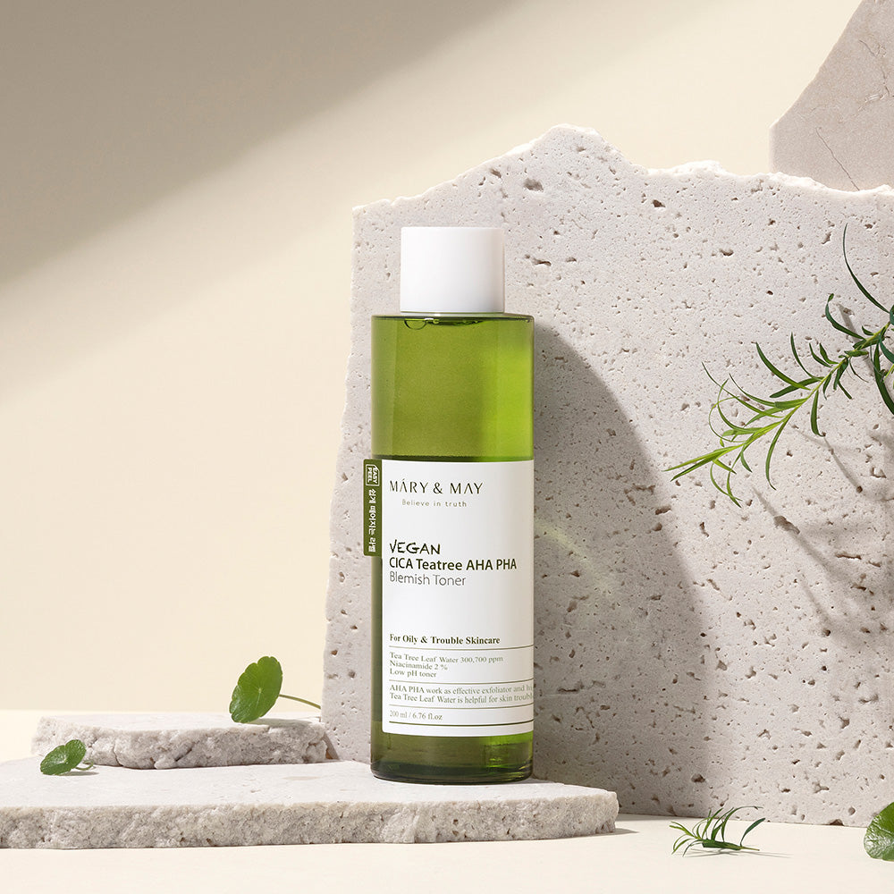 Mary-May-Vegan-Cica-Tea-Tree-Aha-Pha-Blemish-Toner-200Ml – beauty &amp; skincare essential for daily radiance