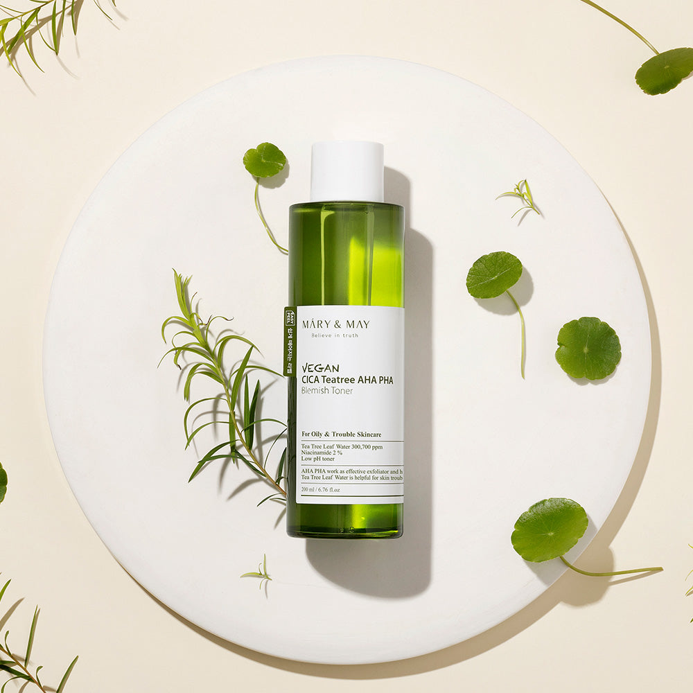 Mary-May-Vegan-Cica-Tea-Tree-Aha-Pha-Blemish-Toner-200Ml – beauty &amp; skincare essential for daily radiance