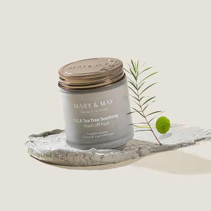 Mary-May-Vegan-Cica-Tea-Tree-Soothing-Wash-Off-Pack-125G – beauty &amp; skincare essential for daily radiance