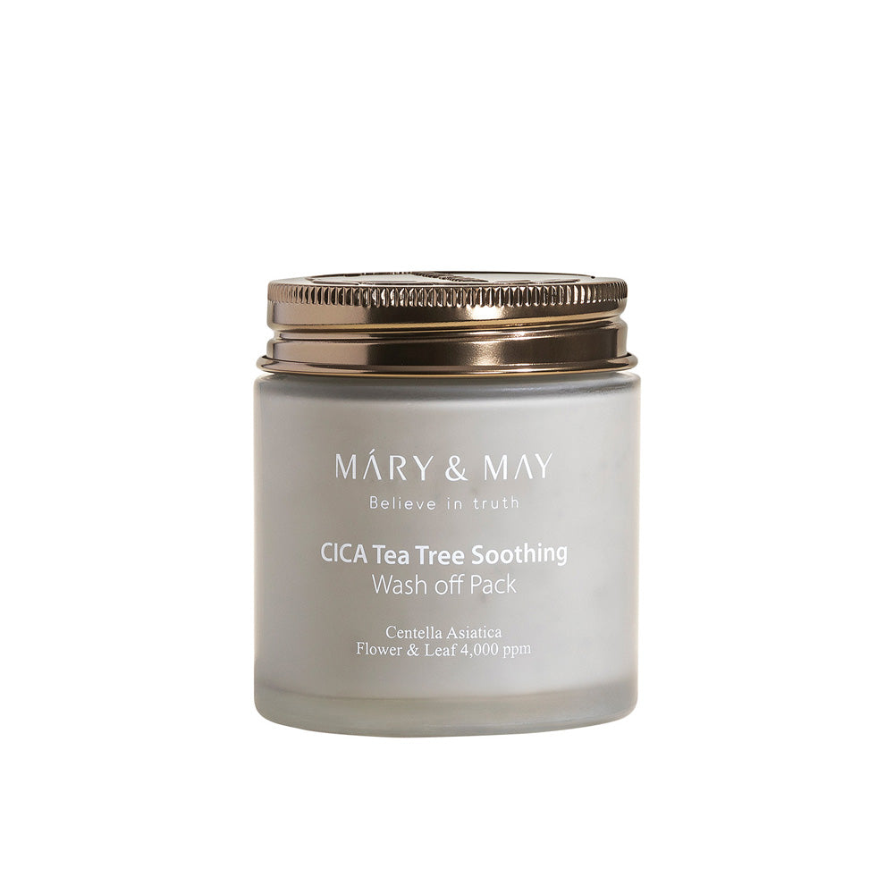 Mary-May-Vegan-Cica-Tea-Tree-Soothing-Wash-Off-Pack-125G – beauty &amp; skincare essential for daily radiance
