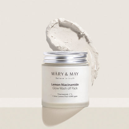 Mary-May-Vegan-Lemon-Niacinamide-Glow-Wash-Off-Pack-125G – beauty &amp; skincare essential for daily radiance