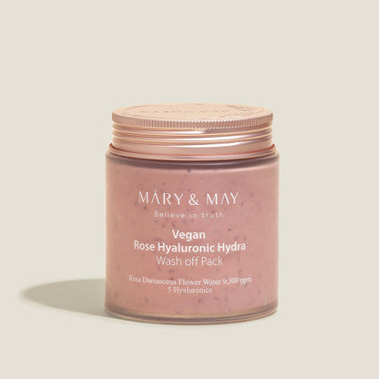 Mary-May-Vegan-Rose-Hyaluronic-Hydra-Wash-Off-Pack-300G – beauty &amp; skincare essential for daily radiance