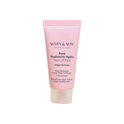 Mary-May-Vegan-Rose-Hyaluronic-Hydra-Wash-Off-Pack-30G – beauty &amp; skincare essential for daily radiance