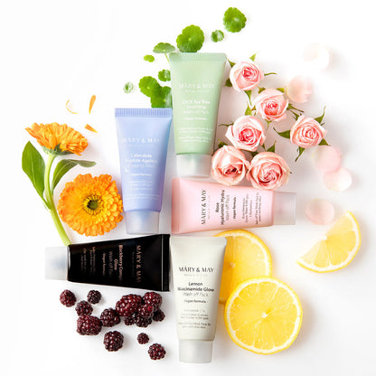 Mary-May-Vegan-Wash-Off-Mask-Mini-Gift-Set-30G-X-5 – beauty &amp; skincare essential for daily radiance