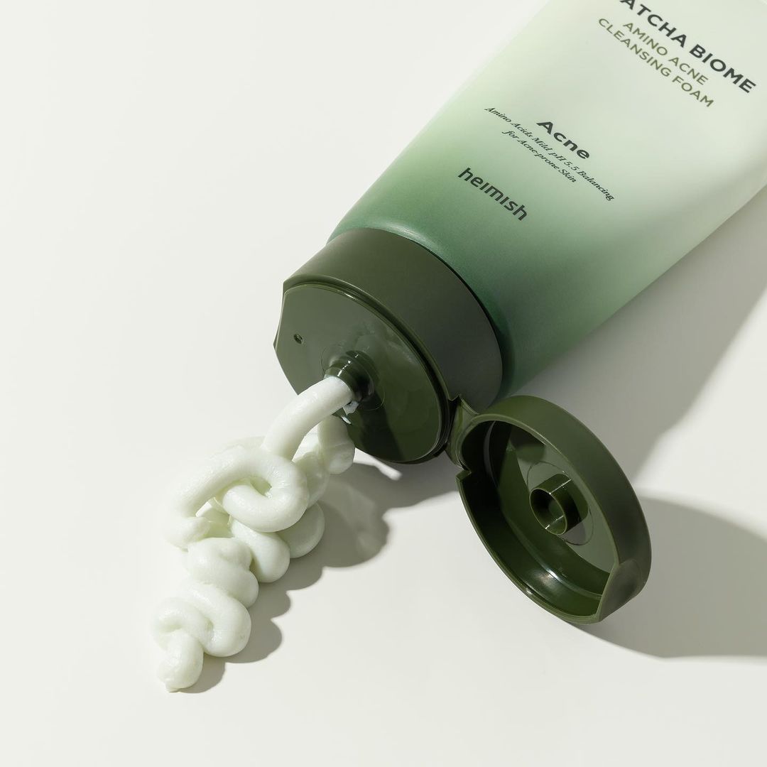 Heimish-Matcha-Biome-Amino-Acne-Cleansing-Foam-150Ml – beauty &amp; skincare essential for daily radiance