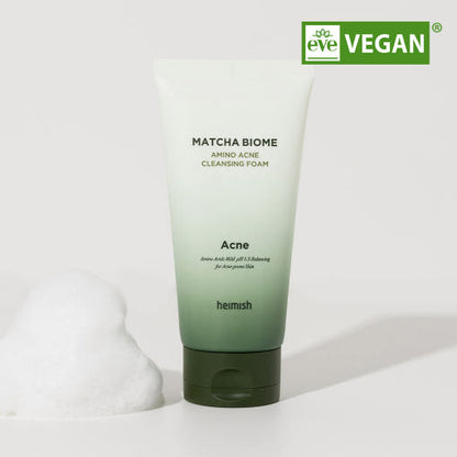 Heimish-Matcha-Biome-Amino-Acne-Cleansing-Foam-150Ml – beauty &amp; skincare essential for daily radiance