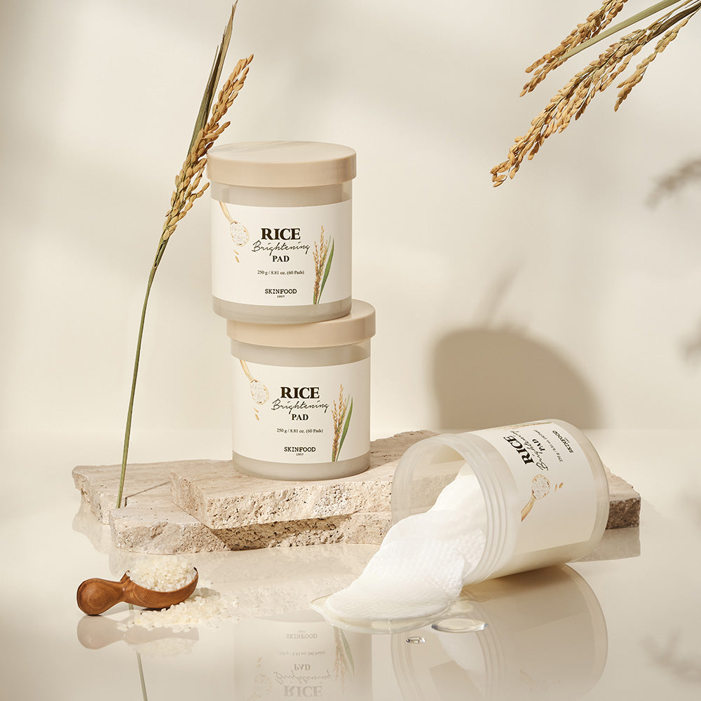 Skinfood-Rice-Brightening-Pad-60-Pads-250G – beauty &amp; skincare essential for daily radiance
