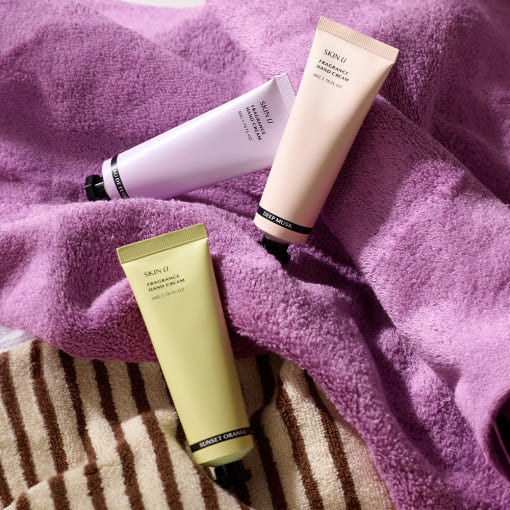 Skin U Fragrance Hand Cream 50ml (3-type) - All Day Pretty Korean Beauty Skin u
