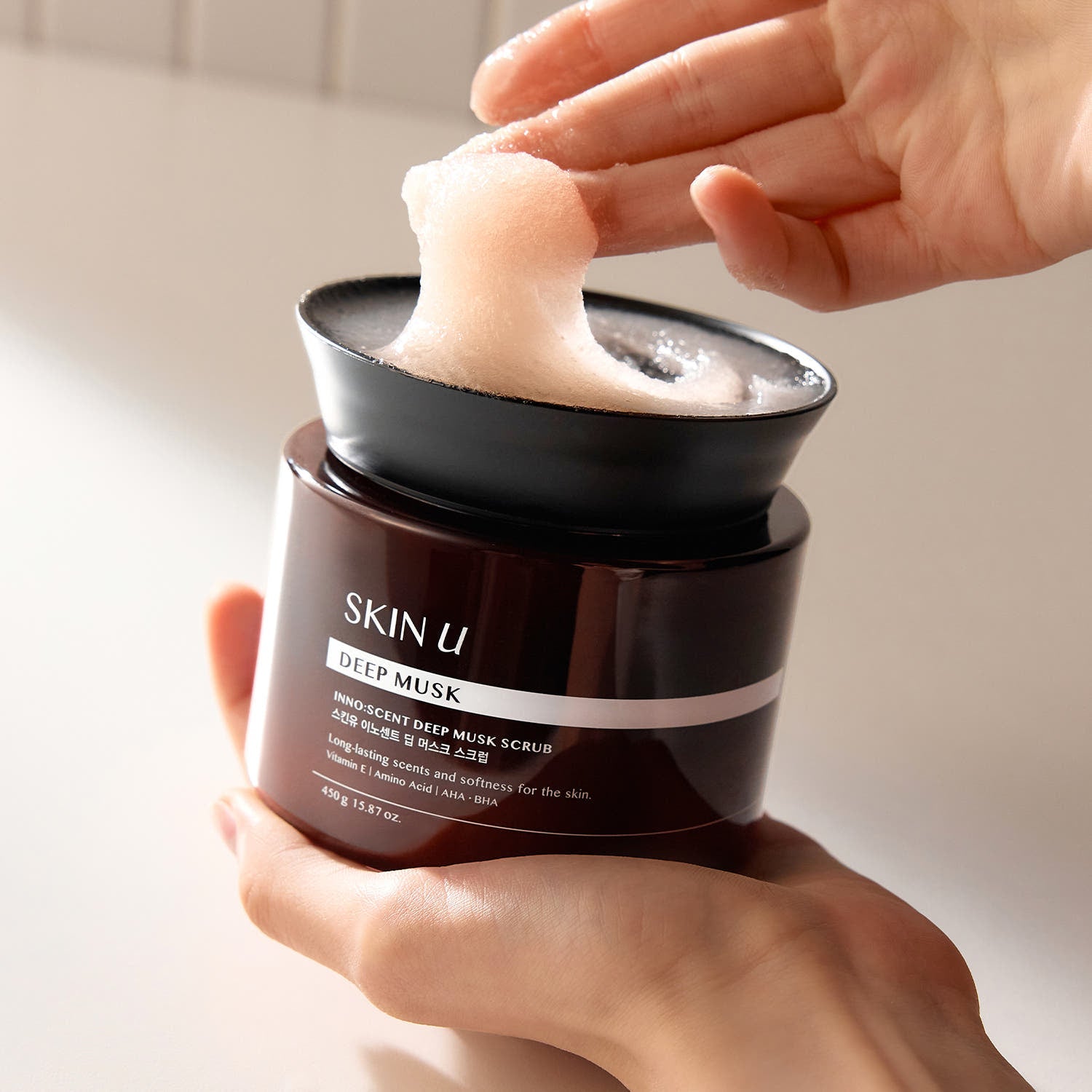 Skin U Inno:scent Body Scrub 450g (2-type) - All Day Pretty Korean Beauty Skin u