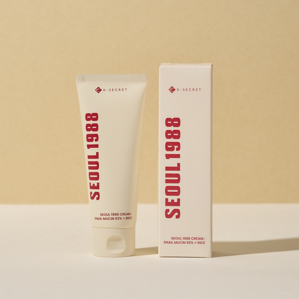 K-Secret-Seoul-1988-Cream-Snail-Mucin-93-Rice-100Ml – beauty &amp; skincare essential for daily radiance