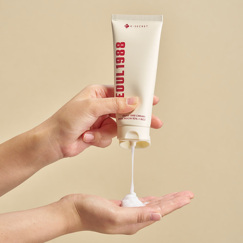 K-Secret-Seoul-1988-Cream-Snail-Mucin-93-Rice-100Ml – beauty &amp; skincare essential for daily radiance