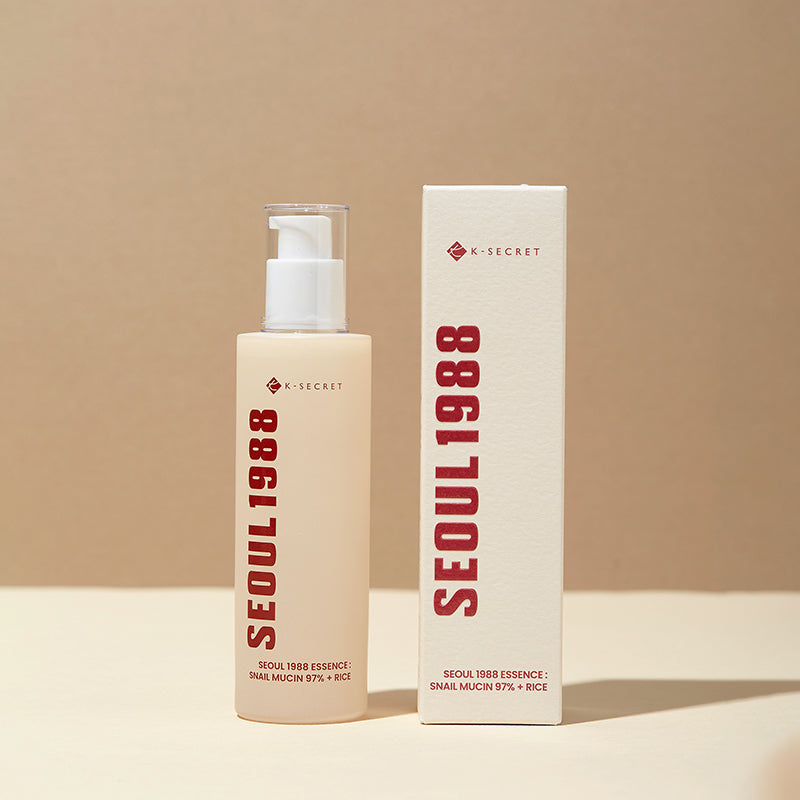 K-Secret-Seoul-1988-Essence-Snail-Mucin-97-Rice-100Ml – beauty &amp; skincare essential for daily radiance