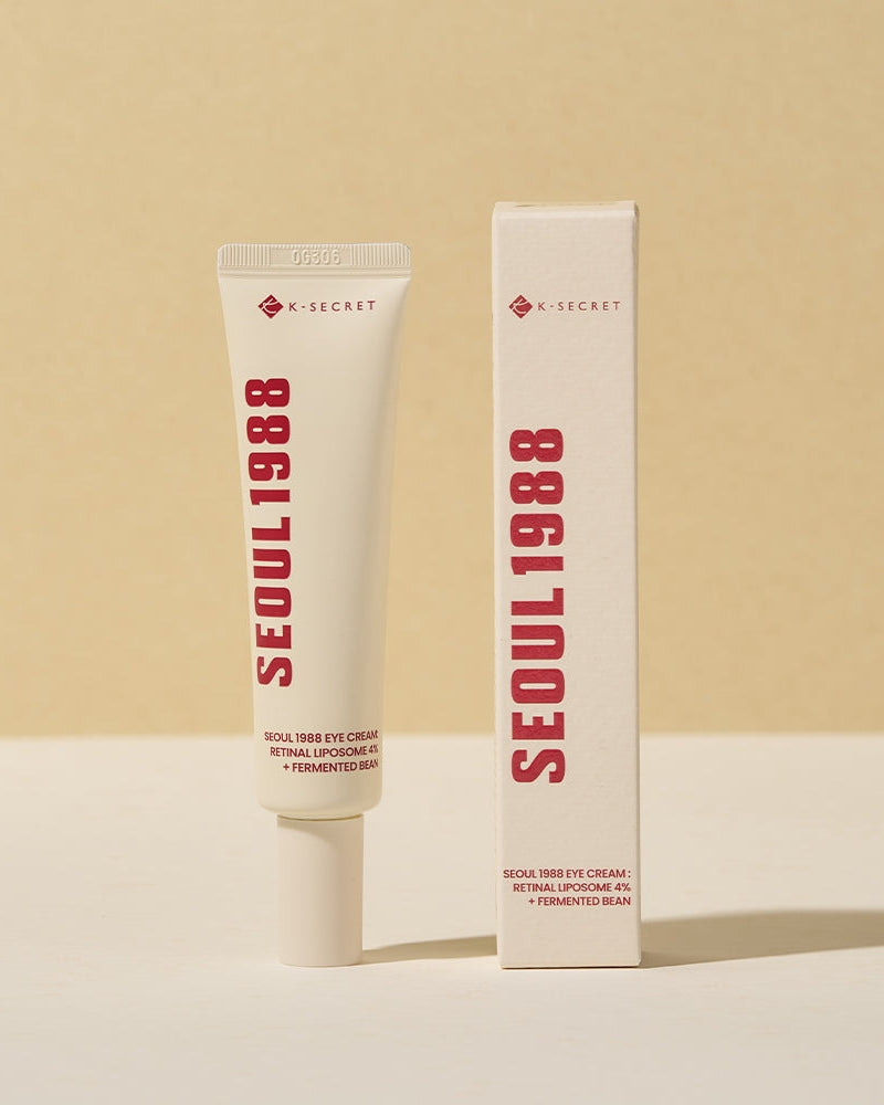 K-Secret Seoul 1988 Eye Cream : Retinal Liposome 4% + Fermented Bean 30Ml – beauty &amp; skincare essential for daily radiance