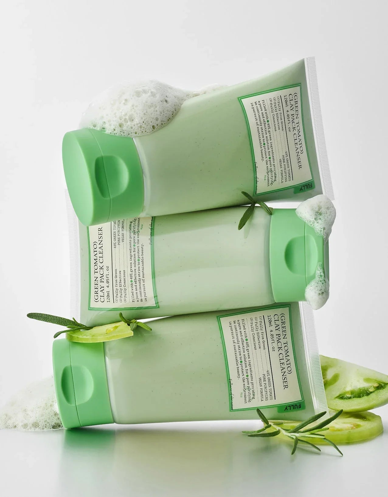 Fully Green Tomato Clay Pack Cleanser 120ml
