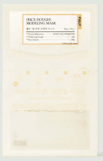 Fully-Rice-Dough-Modelling-Mask-50G-4Ea – beauty &amp; skincare essential for daily radiance