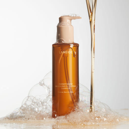 Laneige-Perfect-Renew-Nourishing-Oil-To-Foam-Cleanser-200Ml – beauty &amp; skincare essential for daily radiance