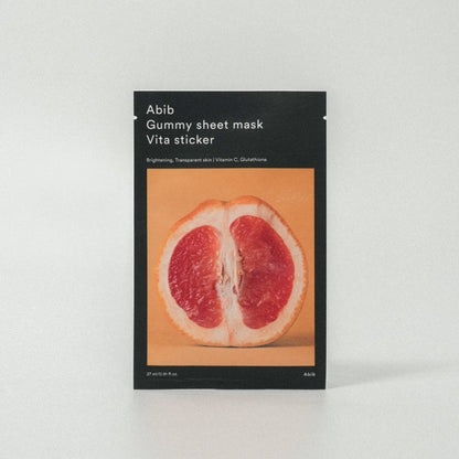 Abib-Gummy-Sheet-Mask-Vita-Sticker-27Ml-X-10Ea – beauty &amp; skincare essential for daily radiance