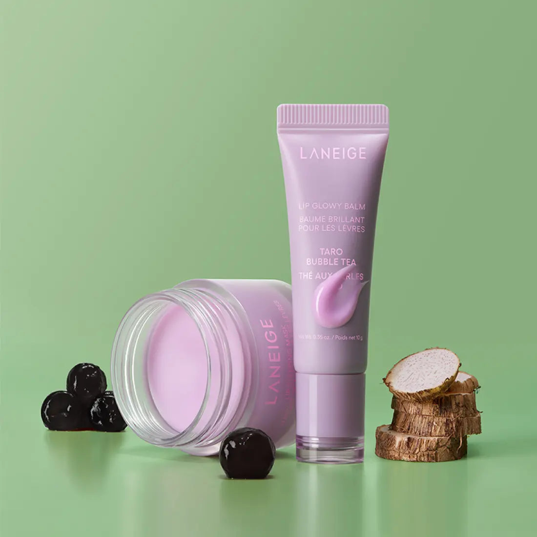 Laneige-Lip-Glowy-Balm-10Ml-Taro-Bubble-Tea – beauty &amp; skincare essential for daily radiance