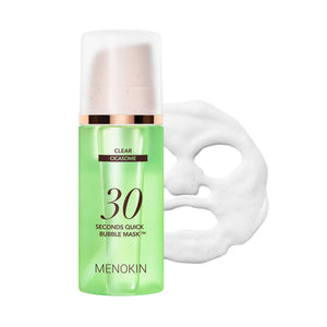 MENOKIN 30 Seconds Quick Bubble Mask 95ml #CLEAR